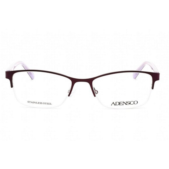 Adensco Eyeglasses AD230-00T7-51 Size 51/17/rectangular W CASE